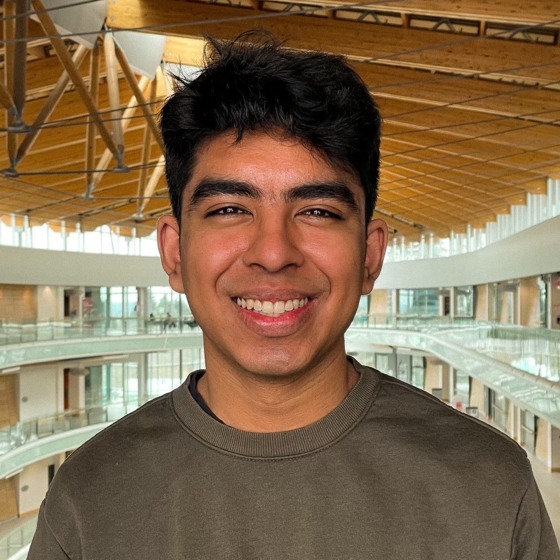 a picture of Pranjal Biswas smiling